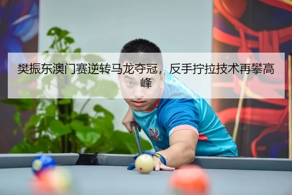 樊振东澳门赛逆转马龙夺冠，反手拧拉技术再攀高峰